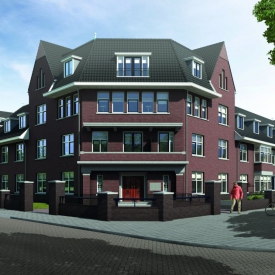 Impressie nieuwbouw de Werve