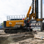 Eerste dag productie CSM-wanden op Stationsplein Zwolle