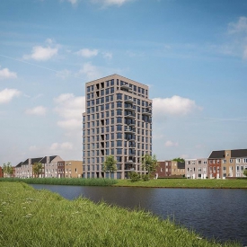 Impressie Blok D Aan de Waterkant - Tilburg