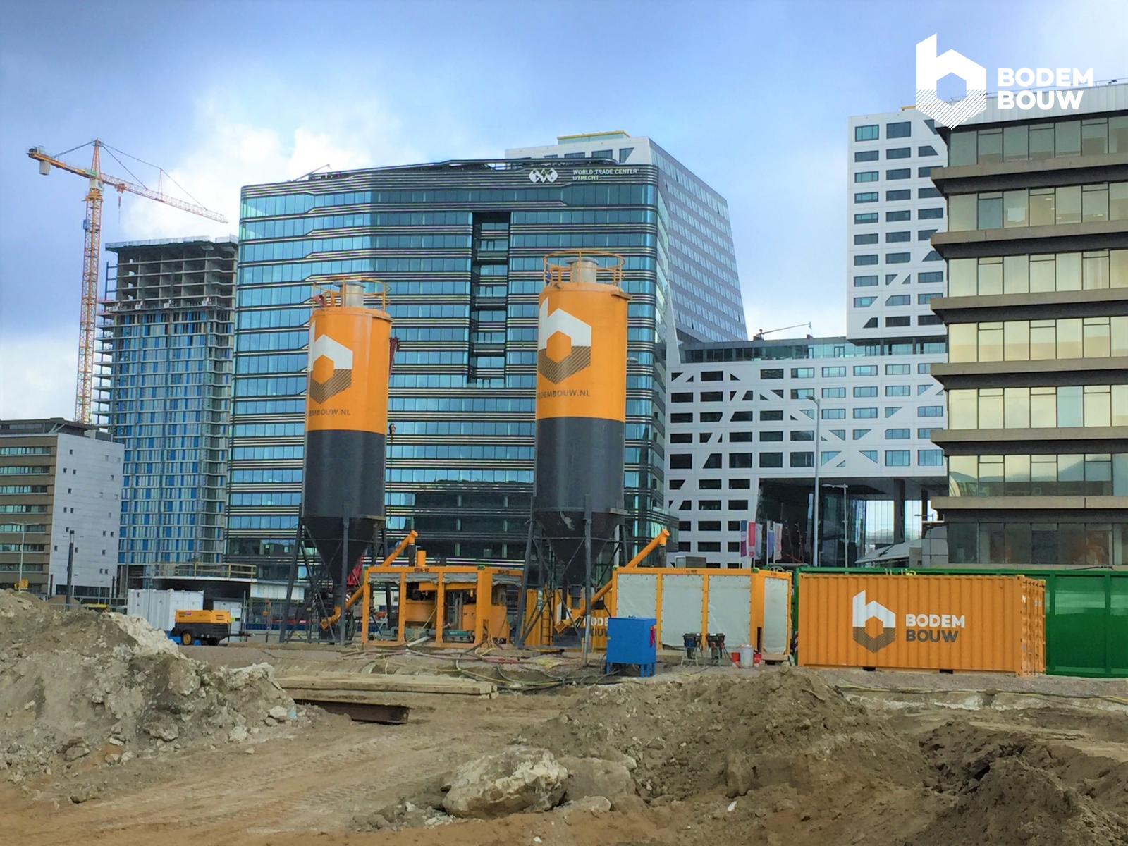 Bodembouw Nieuwbouw Galaxy Tower Utrecht