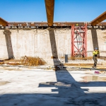 Bouwkuip ontgraven eerste werkvloer gestort