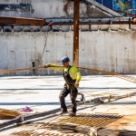 Bouwkuip ontgraven eerste werkvloer gestort