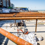 Bouwkuip ontgraven eerste werkvloer gestort