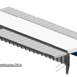 3D overzicht van de overkluizing