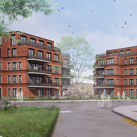 Impressie nieuwbouw appartementen complexen