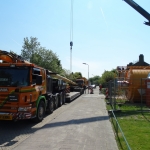 Aanvoeren en lossen BodemBouw materieel