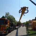 Aanvoeren en lossen BodemBouw materieel