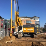 Opbouwen Bauer RG21 machine en voorbereiden bouwproject aan de Parklaan 1 - Veghel