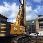 Opbouwen Bauer RG21 machine en voorbereiden bouwproject aan de Parklaan 1 - Veghel