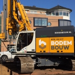 Installing the BodemBouw equipment and preparing the building site for start of the activities