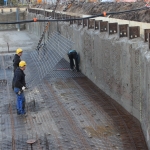 Oplevering bouwkuip voor storten vloer