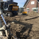 Opschonen terrein en opleveren projectlocatie