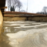 Bouwkuip met CSM-wanden en stempelraam, na storten van Onderwater Beton