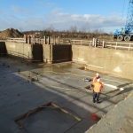 BodemBouw bouwkuip met rondom gesloten CSM-wand en een waterglas injectielaag als onderafdichting