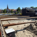 Ontgraving bouwkuip de Vierhoek - Haarlem