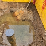 BodemBoX-systeem t.b.v. plaatsen rioleringsput, te hoog waterdebiet