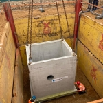 Plaatsen rioleringsput binnen een werkbare BodemBoX-bouwkuip