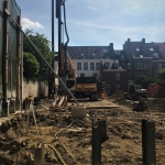 Productie CSM-wanden met Bauer CSM-machine