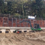 Monteren ankerstoelen en afspannen groutankerrij 1 door Geotech FS