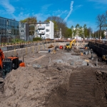 Bouwkuip met rondom CSM-wand als fundering incl. grondwerk + bemaling