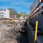 Bouwkuip met rondom CSM-wand als fundering incl. grondwerk + bemaling