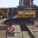 Aanvoer BodemBouw materieel