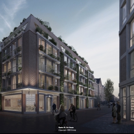 Impressie nieuwbouw Raaks III - Haarlem