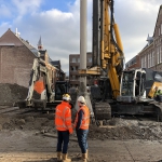 Cutter Soilmixing in bedrijf