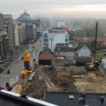 Bouwplaats van het project C-sight